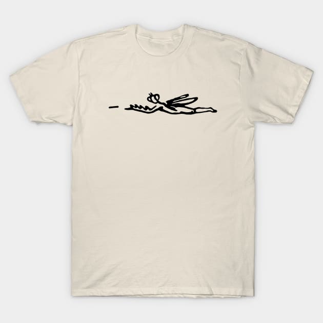 Layout Mantis (black) T-Shirt by Oberlin_Ultimate